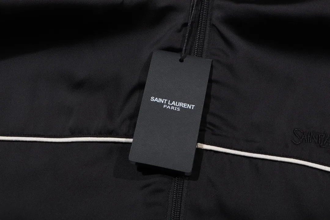 SLP/ 23FW 100% ！ ， Breathable！ Black White logo， ！ ！ ， Same Style Size：XS-L